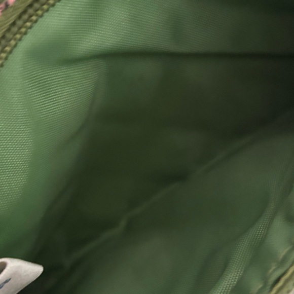 Americana by Sharif Patterned Cosmetic Green Zip Bag Set - Picture 10 of 13